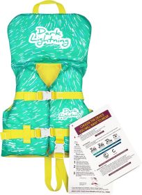 USCG Approved Infant Life Jacket Swim Vest for Baby/Toddlers 1-3 Year Old Toddler Floaties for Pool Swimming,Boating,Beach,Puddle