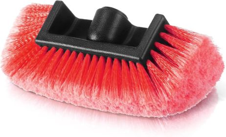 Car Wash Brush Head with Soft Detailing Bristle Flow Thru Car Cleaning Brush Exterior Car Wash Equipment for Auto Truck RV Boat Camper Washing