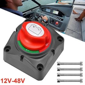 Car Battery 300A Disconnect Switch Main Switch Power Switch 12V48V Boat Car Truck